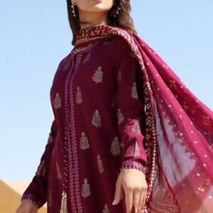 ALHAMDULILAH /CROSS STITCH 3pc Summer Casual Collection