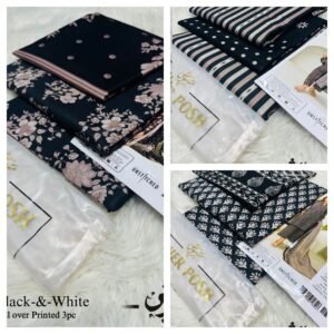 MEHER-E-POSH 3pc Summer Casual Collection ( 10 Designs)