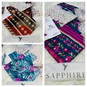 SAPPHIRE 3pc Summer Casual Collection (10 designs)