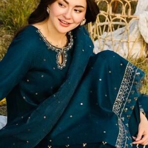 QALAMKAR 3pc Summer Casual Collection